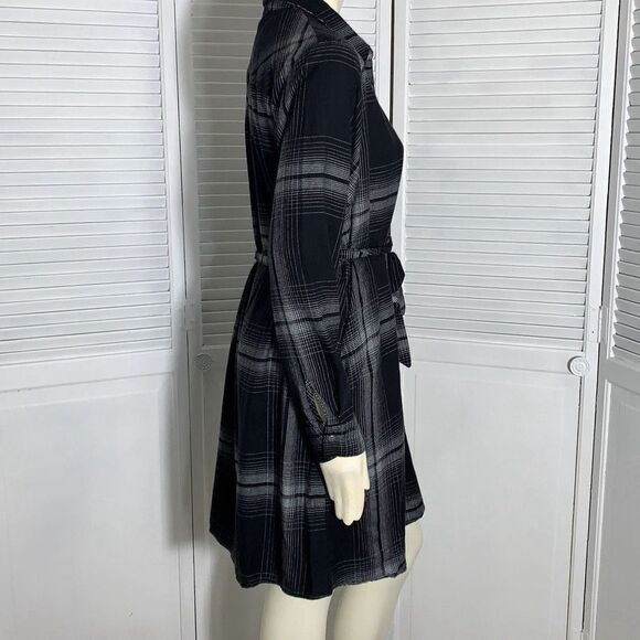 Maurices Plaid Belted Shirt Dress Women’s Size XXL - Picture 7 of 16